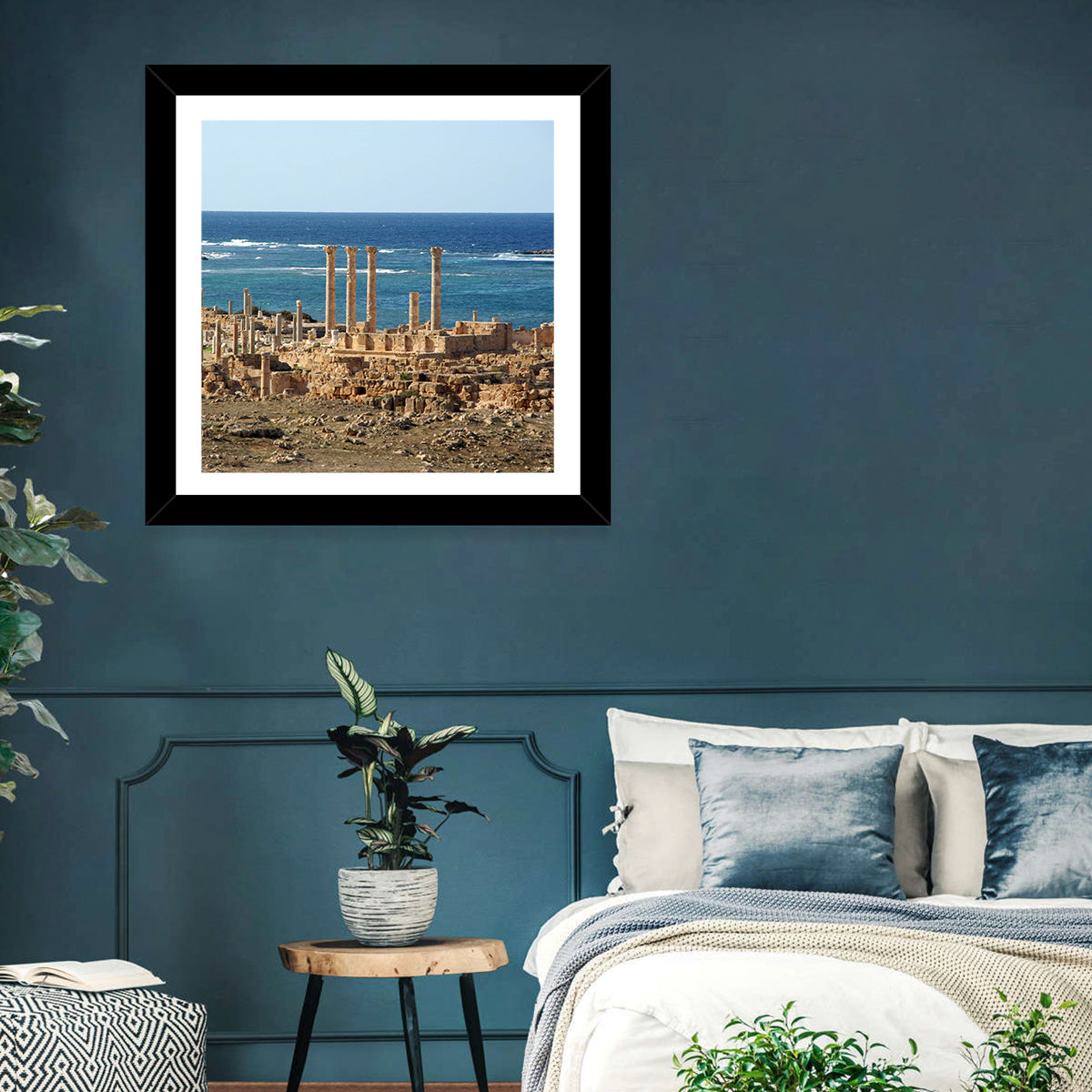 Leptis Magna Coastal Ruins Wall Art