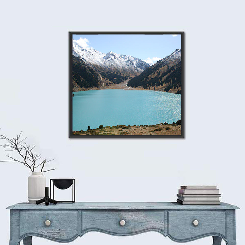 Big Almaty Lake Wall Art