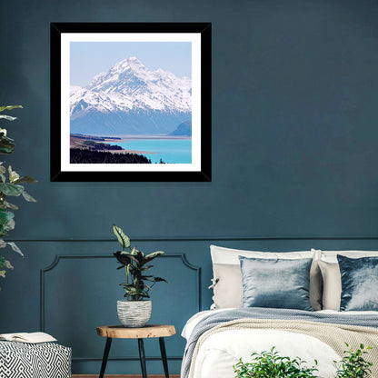 Lake Pukaki and Aoraki Mount Cook Wall Art