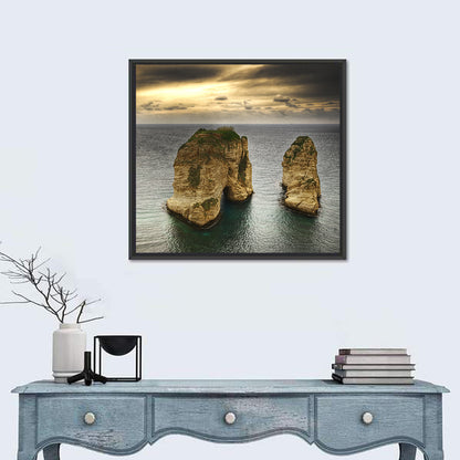 Pigeon Rocks, Raouché Wall Art