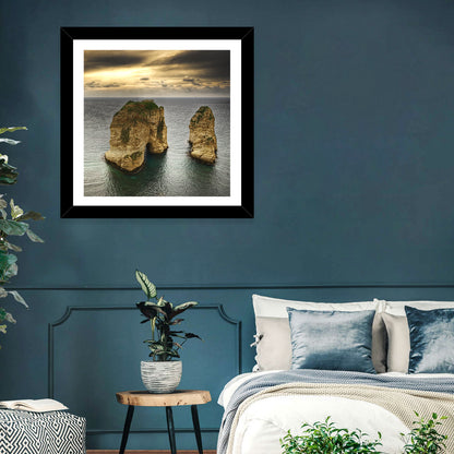 Pigeon Rocks, Raouché Wall Art