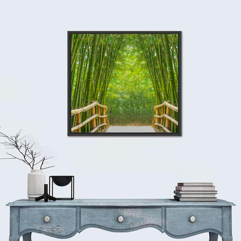 Bamboo Alley Wall Art