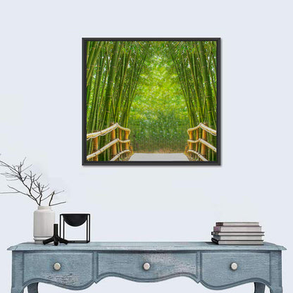 Bamboo Alley Wall Art