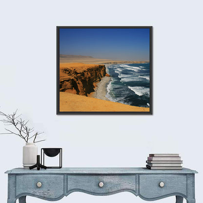 Red Cliffs of Paracas Wall Art