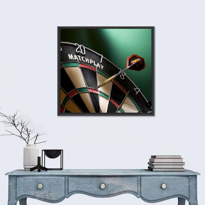 Double Twenty Dart Close-up Wall Art
