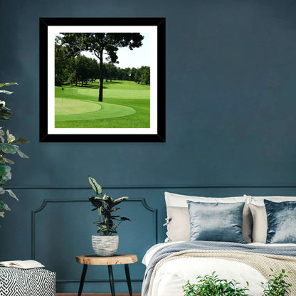 Oklahoma Golf Course Greens Wall Art