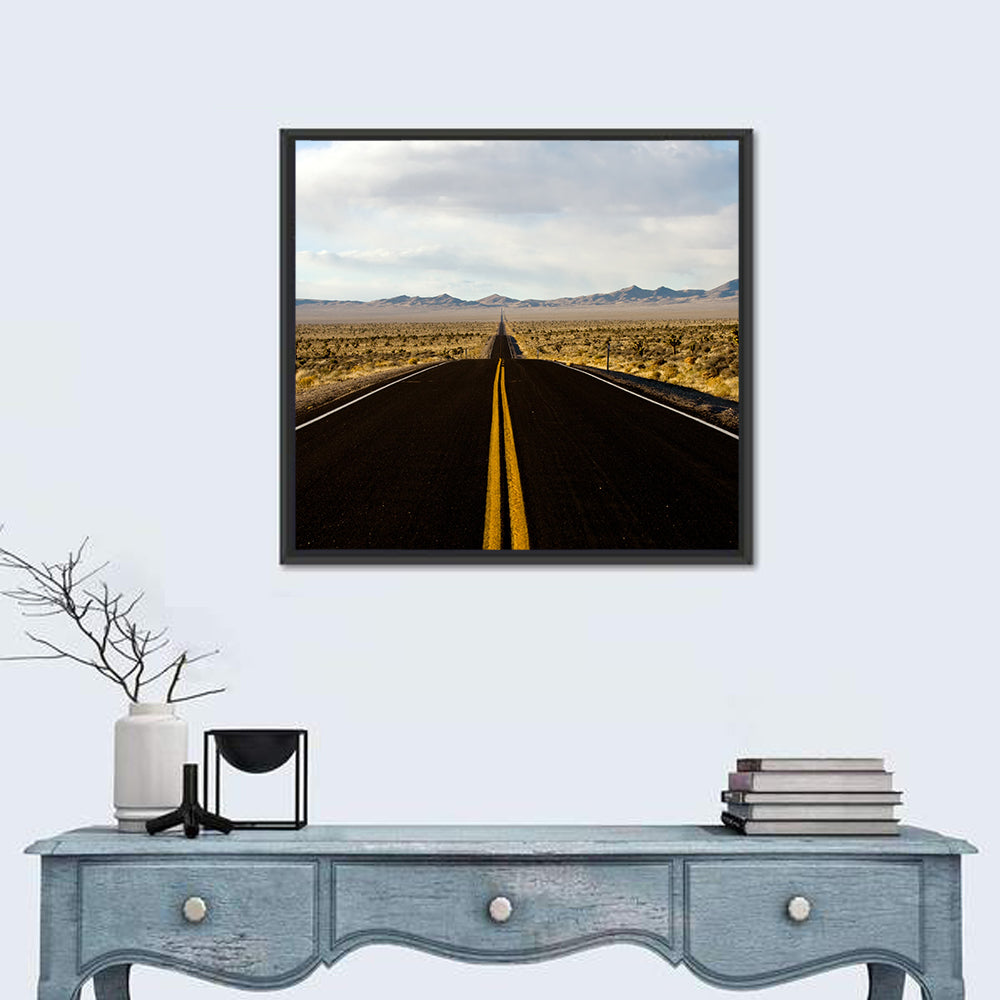 Nevada Desert Highway Wall Art