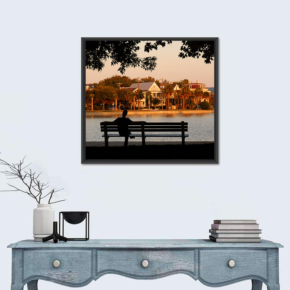 Colonial Lake, Charleston Wall Art