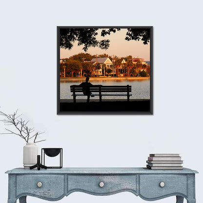 Colonial Lake, Charleston Wall Art