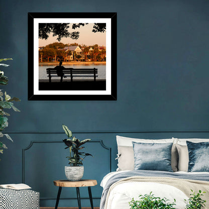 Colonial Lake, Charleston Wall Art