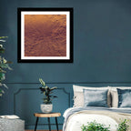 Blocks Focus Copper Rings Wall Art