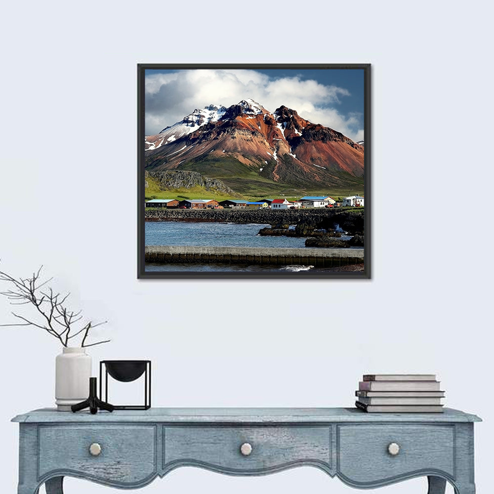 East Fjords Harbor Village Wall Art