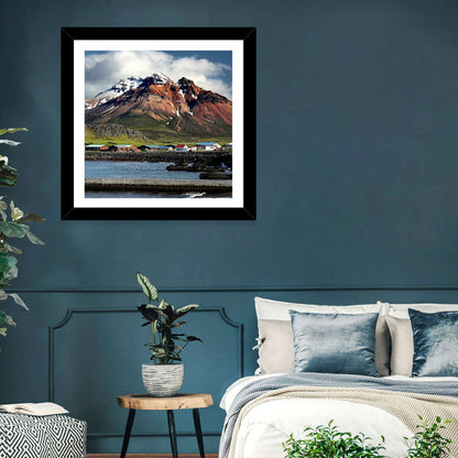 East Fjords Harbor Village Wall Art