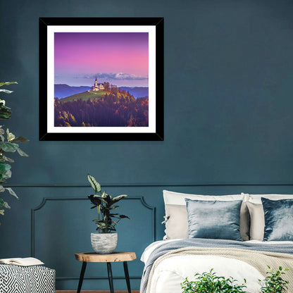 Saint Leonard Hilltop Church Wall Art