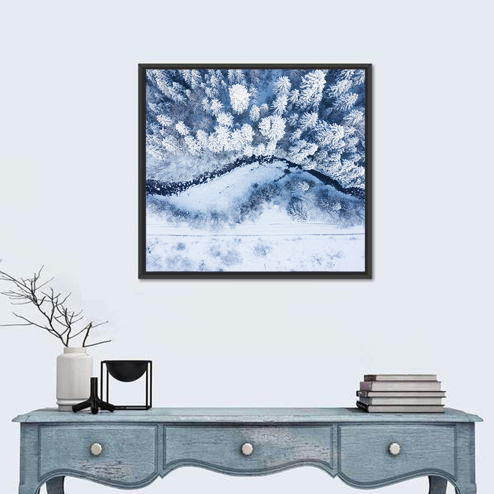 Winding Snowy River Wall Art