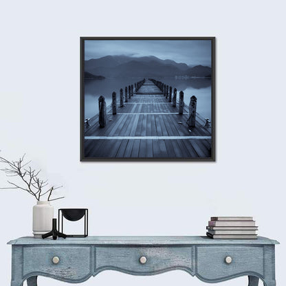 Long Lake Pier Wall Art