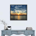 Texoma Lake Sunset Wall Art