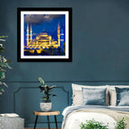 Sultanahmet Camii at Twilight Wall Art