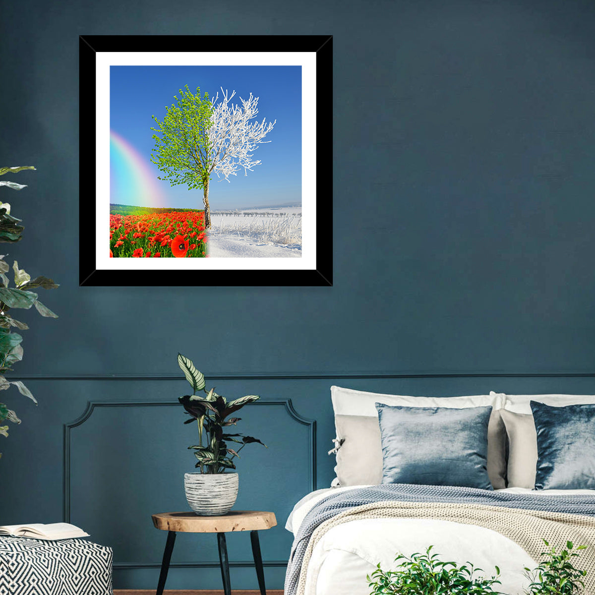 Seasonal Split Landscape Wall Art