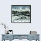 Stormy Coastline Wave Wall Art