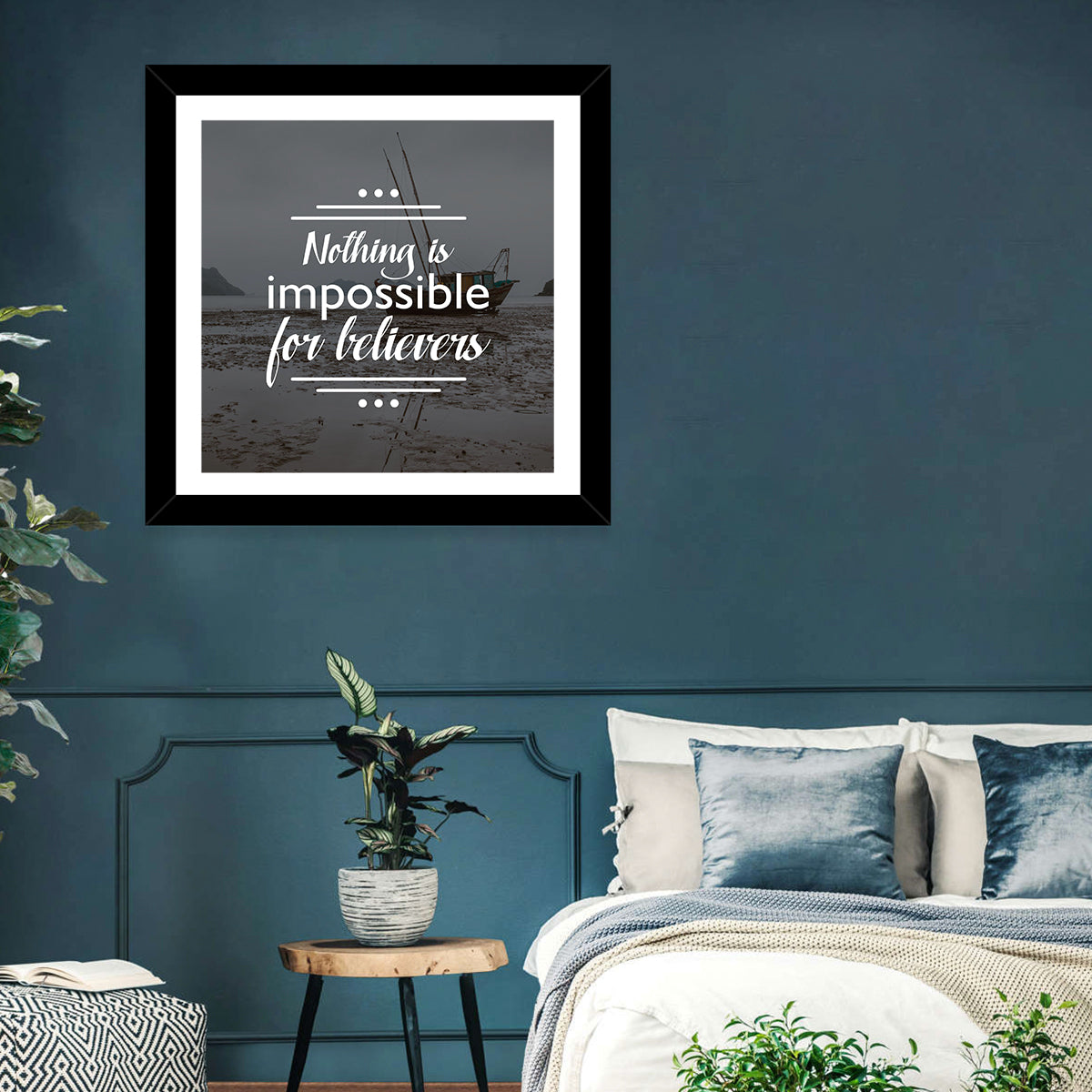 Nothing Is Impossible for Believers Wall Art
