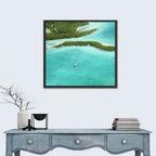 Turquoise Bahamas Islands Wall Art