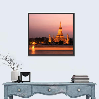 Wat Arun at Dusk Wall Art