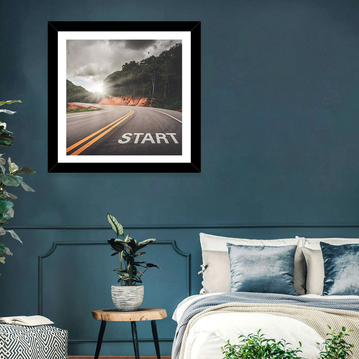 Start of a Journey, Sunrise Road Wall Art
