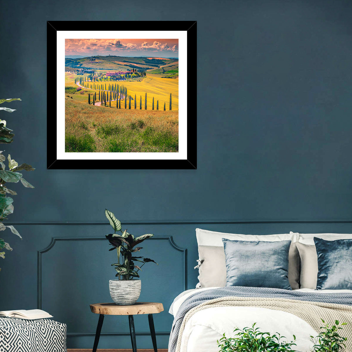 Val D'orcia Cypress Road Wall Art