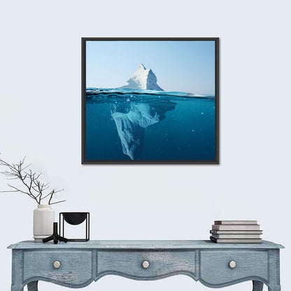 Split-level Iceberg Wall Art