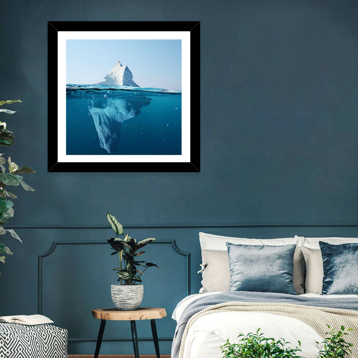 Split-level Iceberg Wall Art