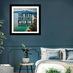 Best View, Hardest Climb Wall Art