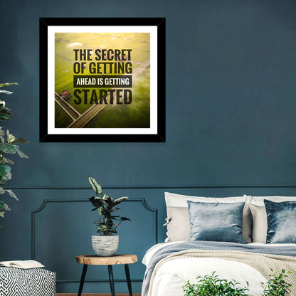 Getting Started Sunlit Farmland Wall Art