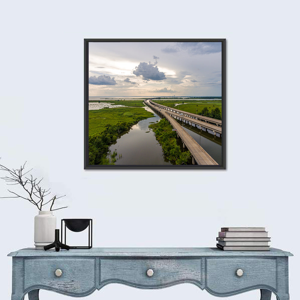 Interstate 10 Bridge Wall Art