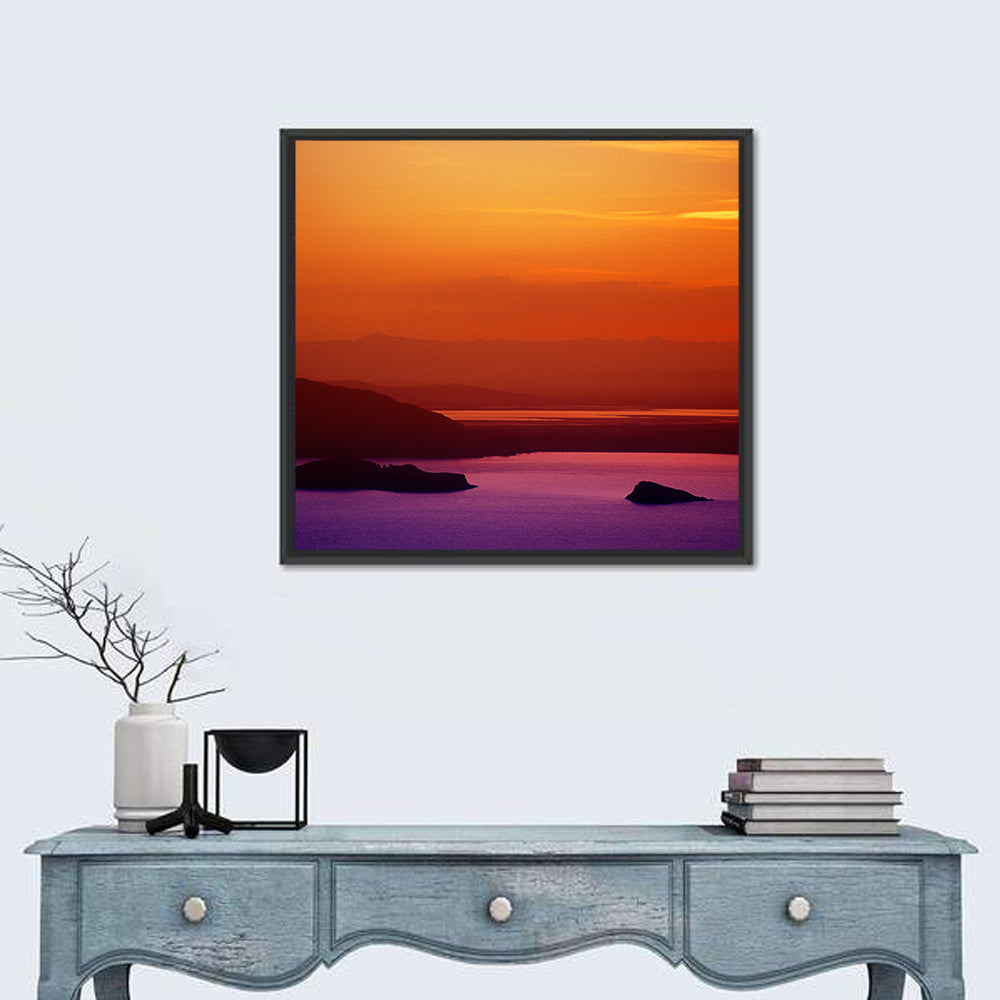 Lake Titicaca Sunset Wall Art