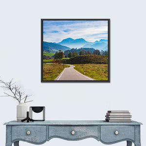 Bavarian Mountain Valley Wall Art