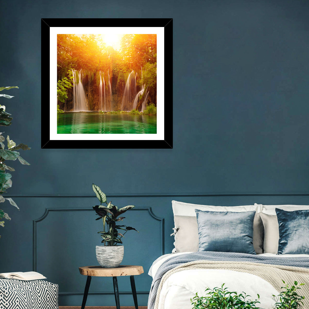 Plitvice Lakes Waterfalls Wall Art