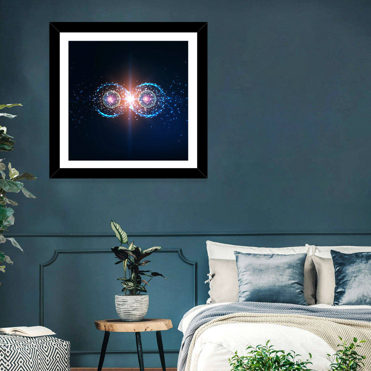 Polygonal Infinity Loop Wall Art