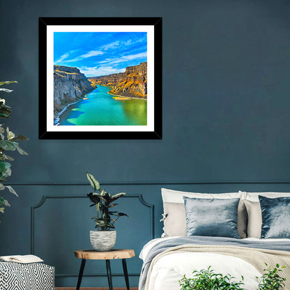 Snake River Canyon at Twin Falls Wall Art