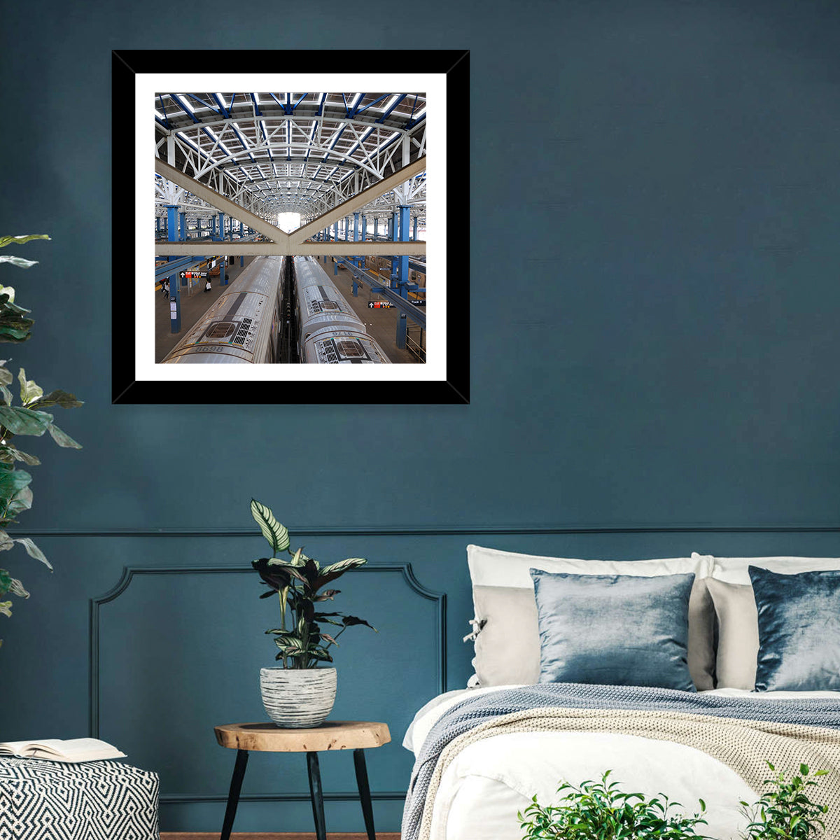 Stillwell Avenue Station Platform Perspective Wall Art