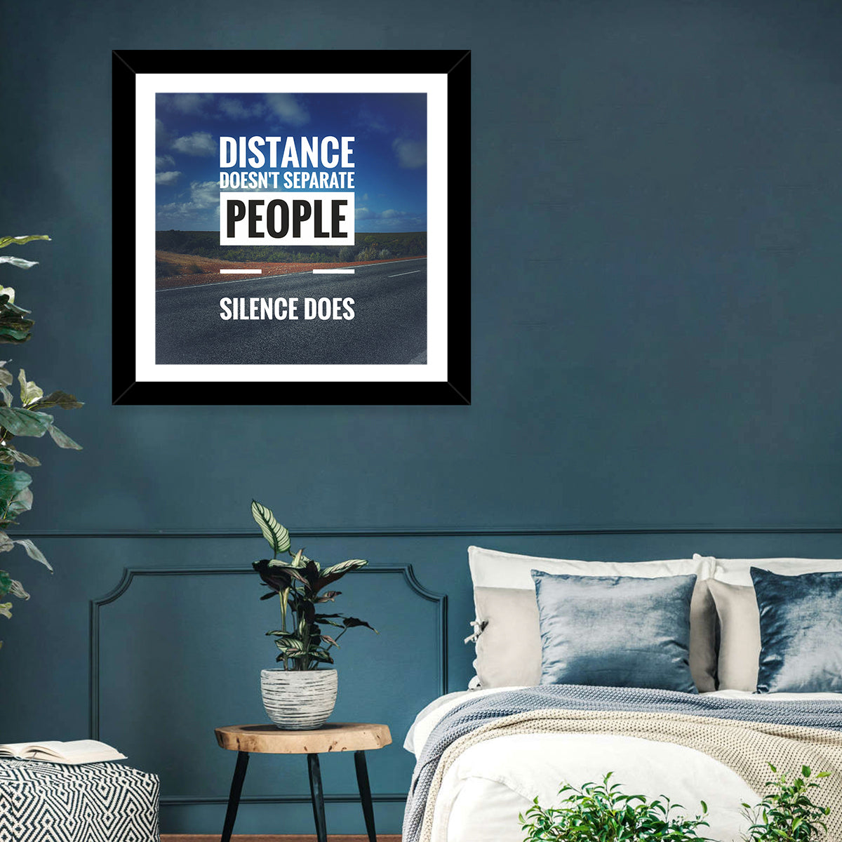 Silence Separates People Wall Art
