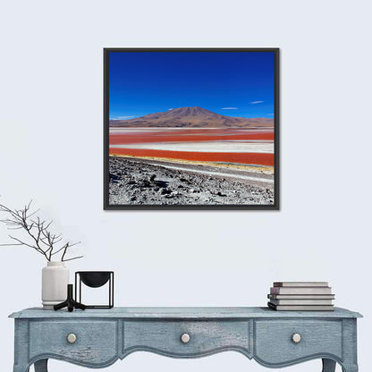 Laguna Colorada Red Lake Wall Art