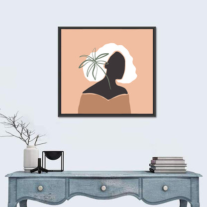 Modern Woman Minimalist Wall Art