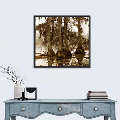 Lake Martin Cypress Morning Wall Art