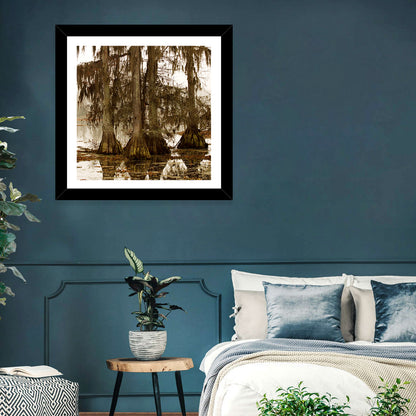 Lake Martin Cypress Morning Wall Art