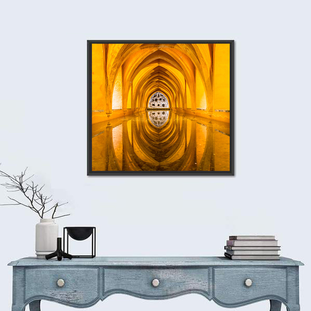 Royal Alcázar Bath Reflections Wall Art