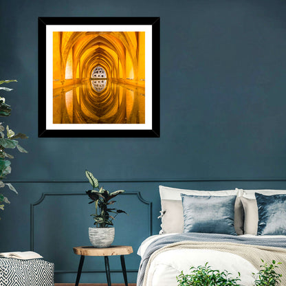 Royal Alcázar Bath Reflections Wall Art