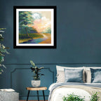 Spring Forest Sunrise Wall Art