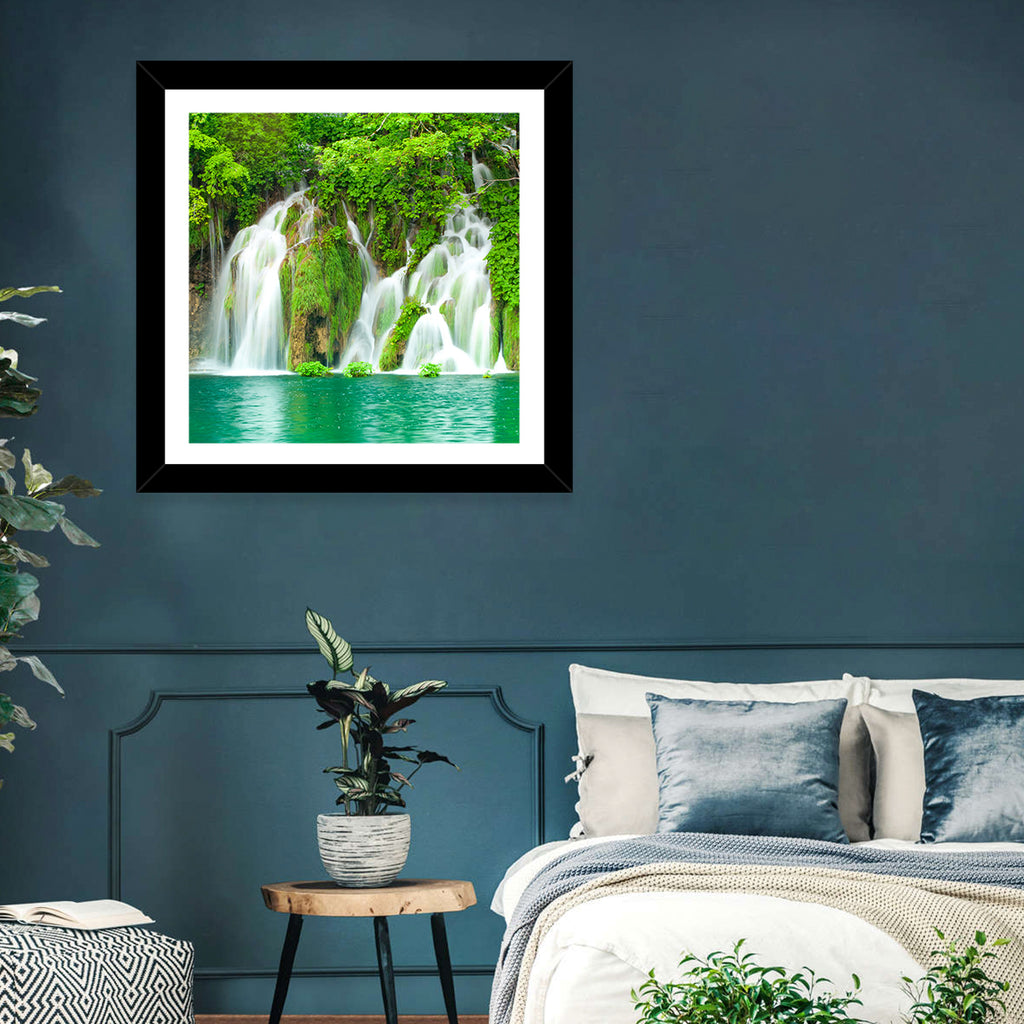 Plitvice Lakes Cascades Wall Art
