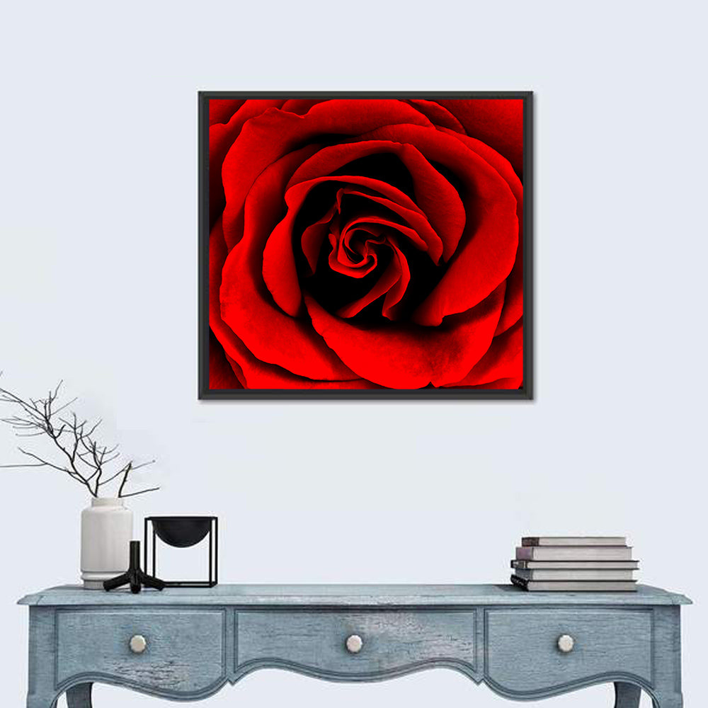 Red Rose Wall Art